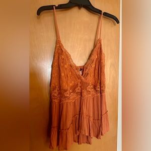 Lace Baby Doll Top